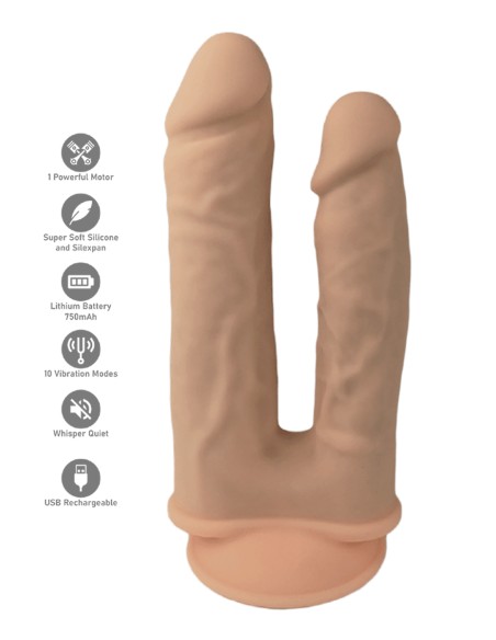 Vibro double pénétration 19,5 et 17,5 cm - SilexD